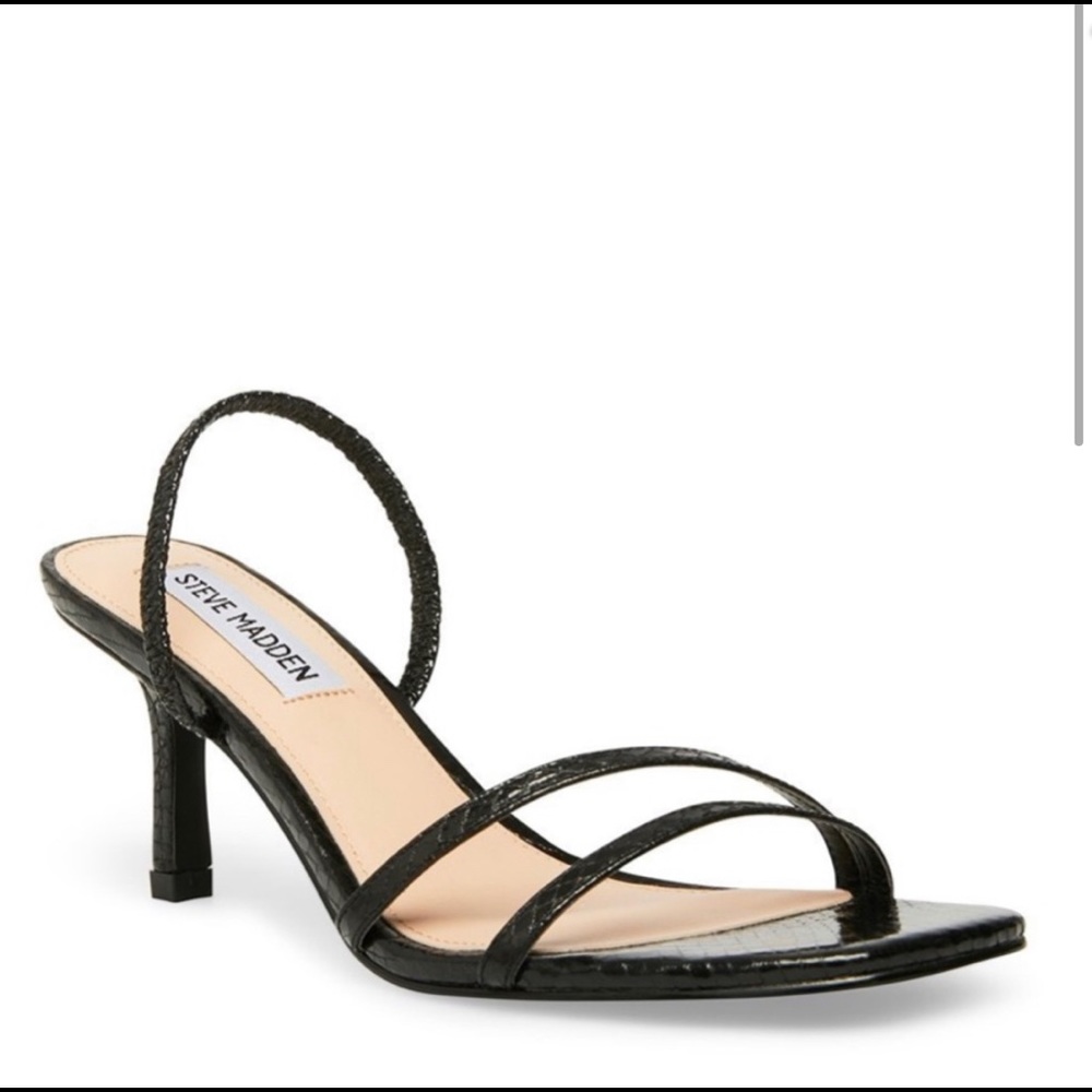 Steve Madden Loft Snake Skin Sandal/Heels